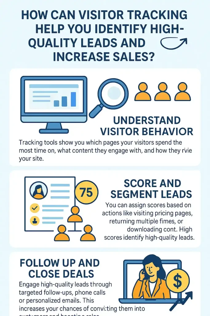 How Can Visitor Tracking Help You Identify High-Quality Leads and Increase Sales?