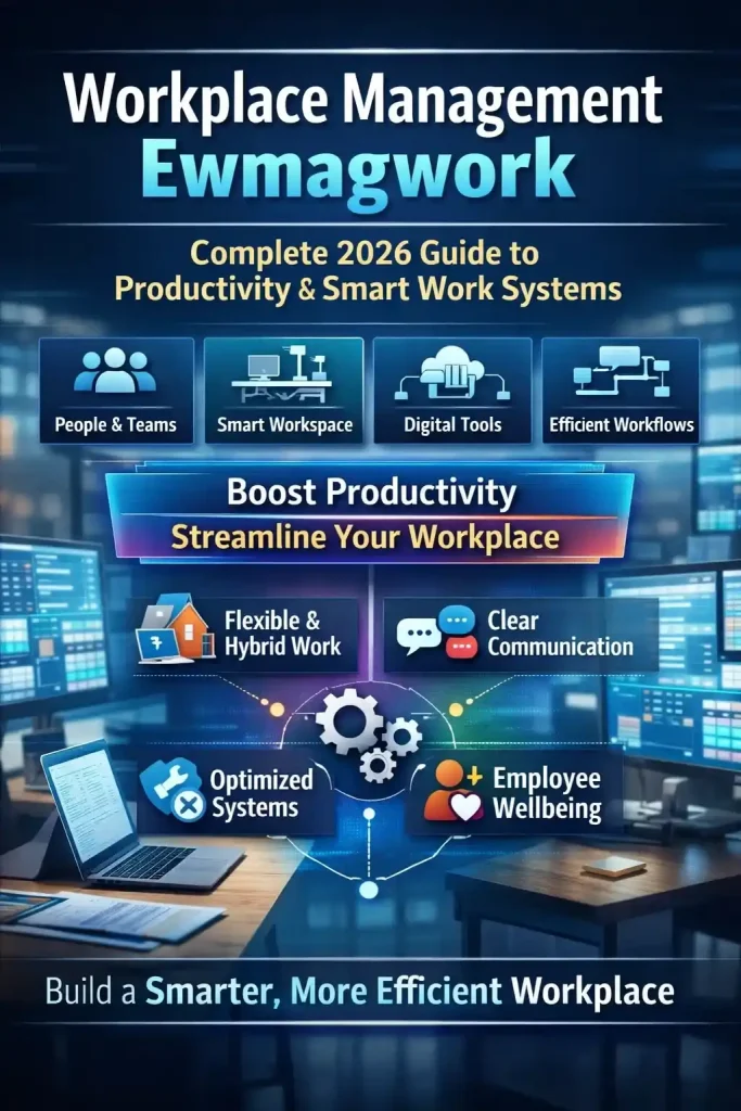 Workplace Management Ewmagwork Complete 2026 Guide to Productivity & Smart Work Systems