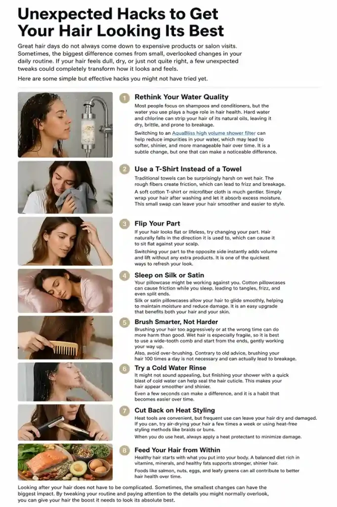 Unexpected Hacks to Get Your Hair Looking Its Best