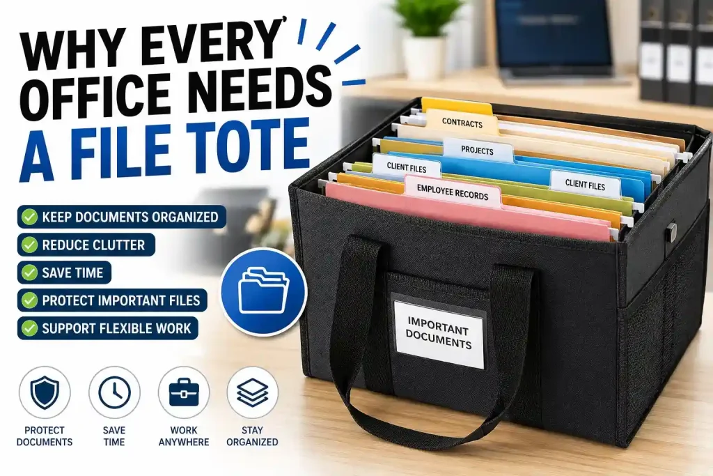 Why Every Office Needs a File Tote