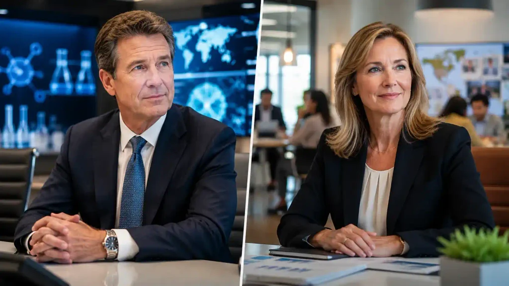 Alex Gorsky and Heidi Capozzi