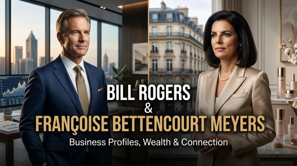 Bill Rogers and Françoise Bettencourt Meyers