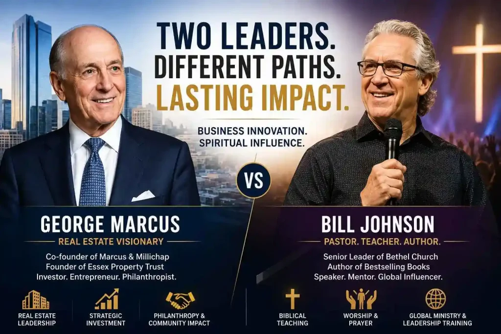 George Marcus and Bill Johnson