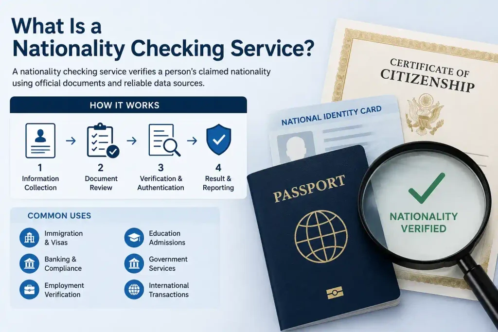 Nationality Checking Service