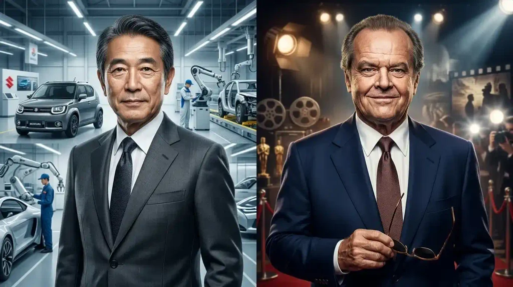Toshihiro Suzuki and Jack Nicholson