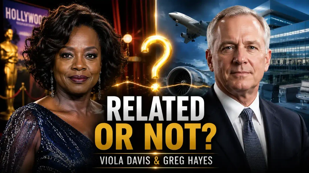 Viola Davis and Greg Hayes