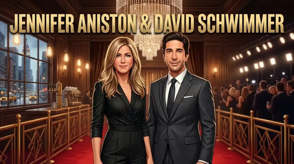 Jennifer Aniston and David Schwimmer