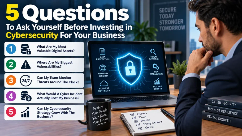 Questions To Ask Yourself Before Investing in Cybersecurity