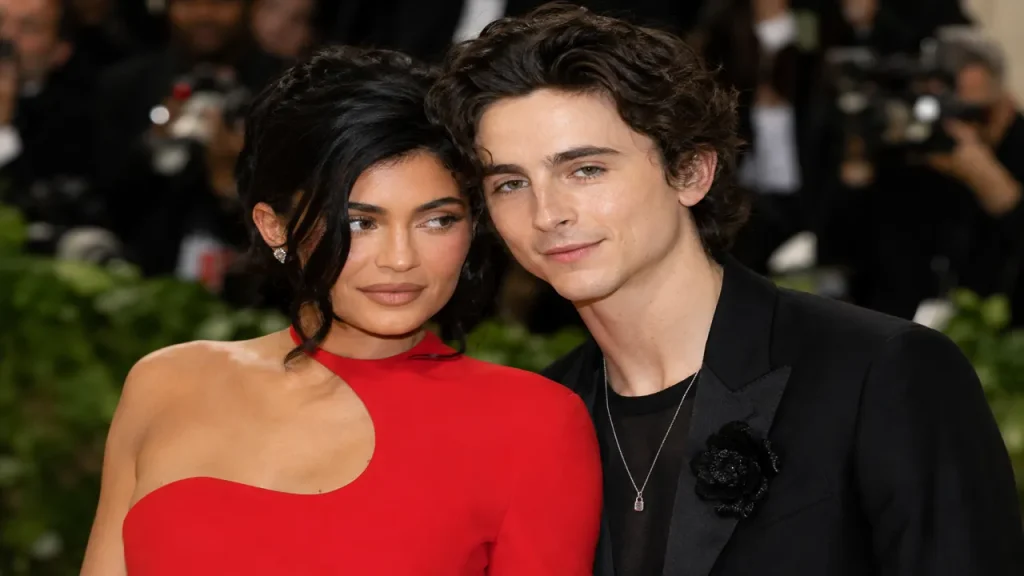 kylie jenner and timothee chalamet