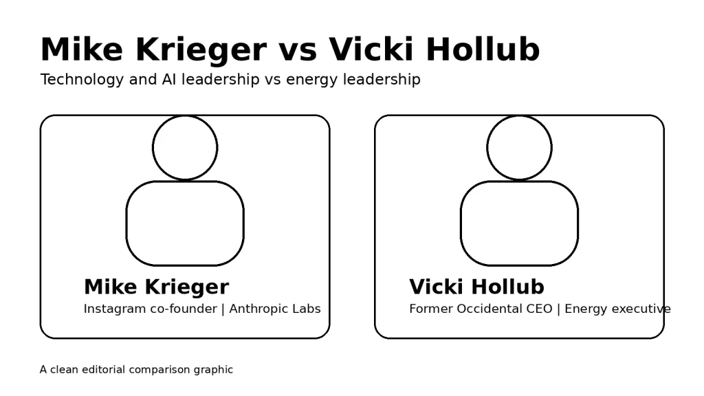 Mike Krieger and Vicki Hollub: Careers Compared