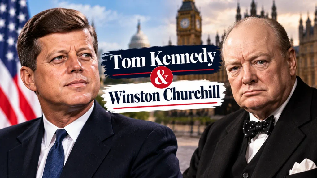 Tom Kennedy and Winston Churchill