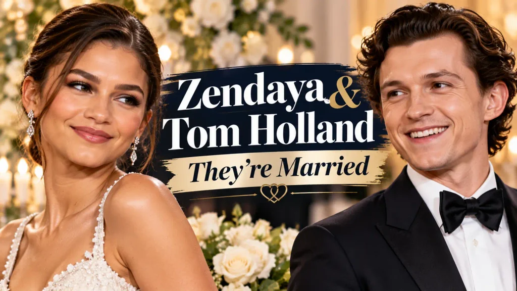 Zendaya and Tom Holland Get Married: Wedding Story