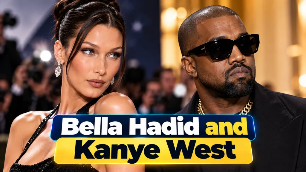 Bella Hadid and Kanye West