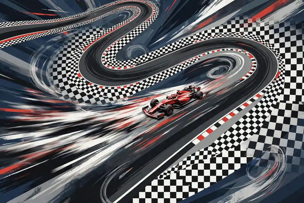 Formula 1 race track