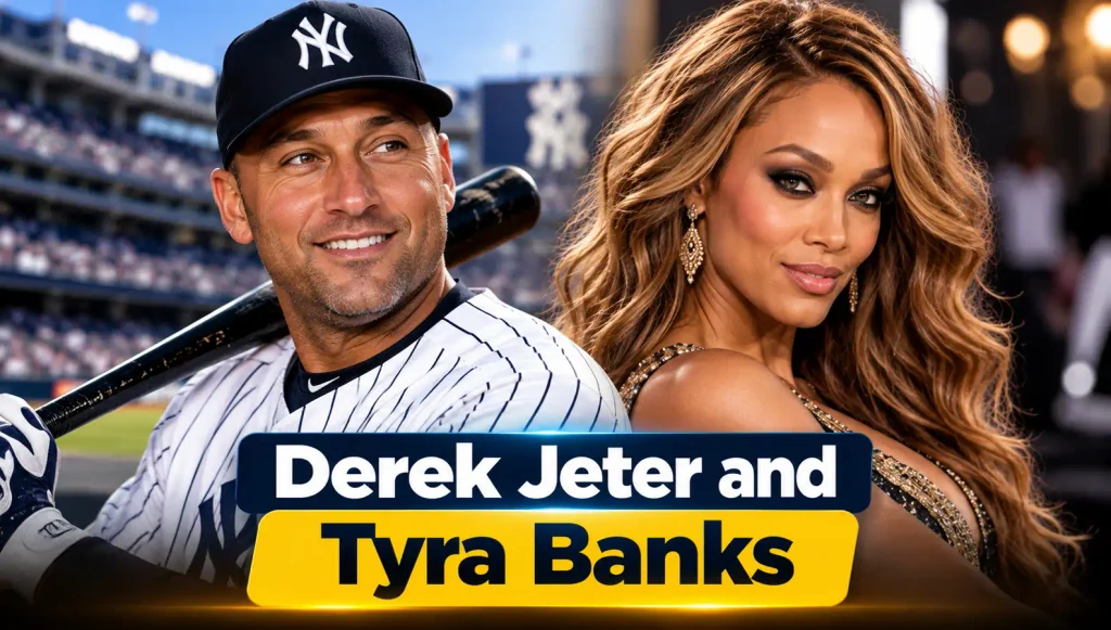 Derek Jeter and Tyra Banks