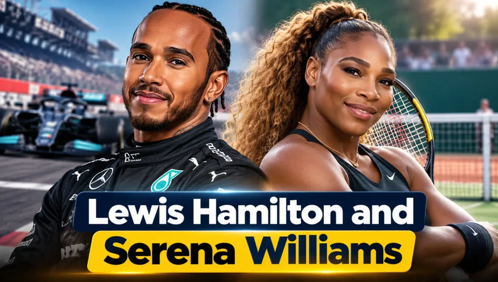 Lewis Hamilton and Serena Williams