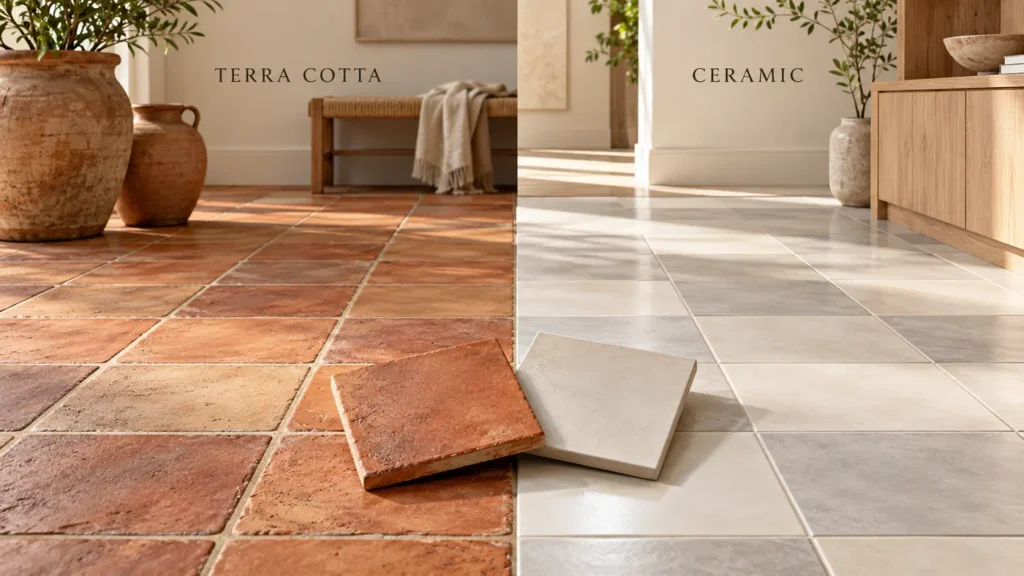Square Terra Cotta Tile