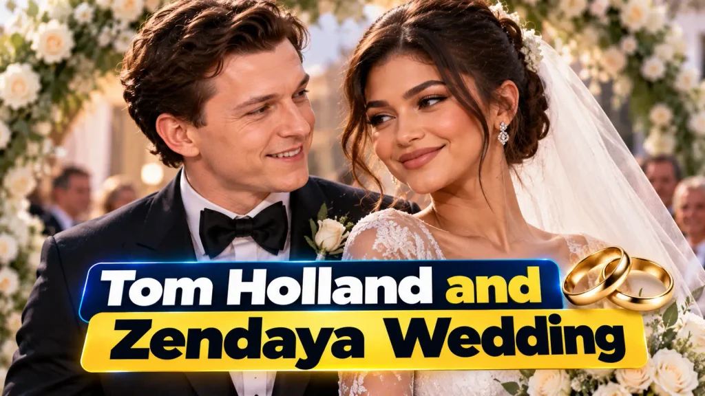 om Holland and Zendaya Wedding