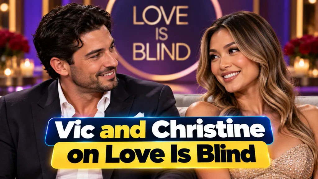 Vic and Christine on Love Is Blind